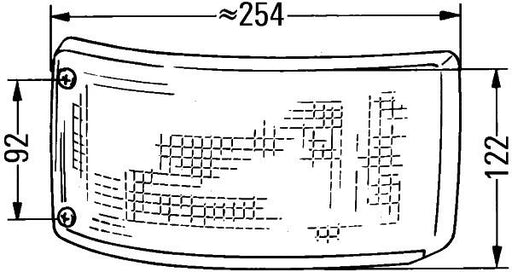 Hella 2BA 004 119-017 Direction Indicator