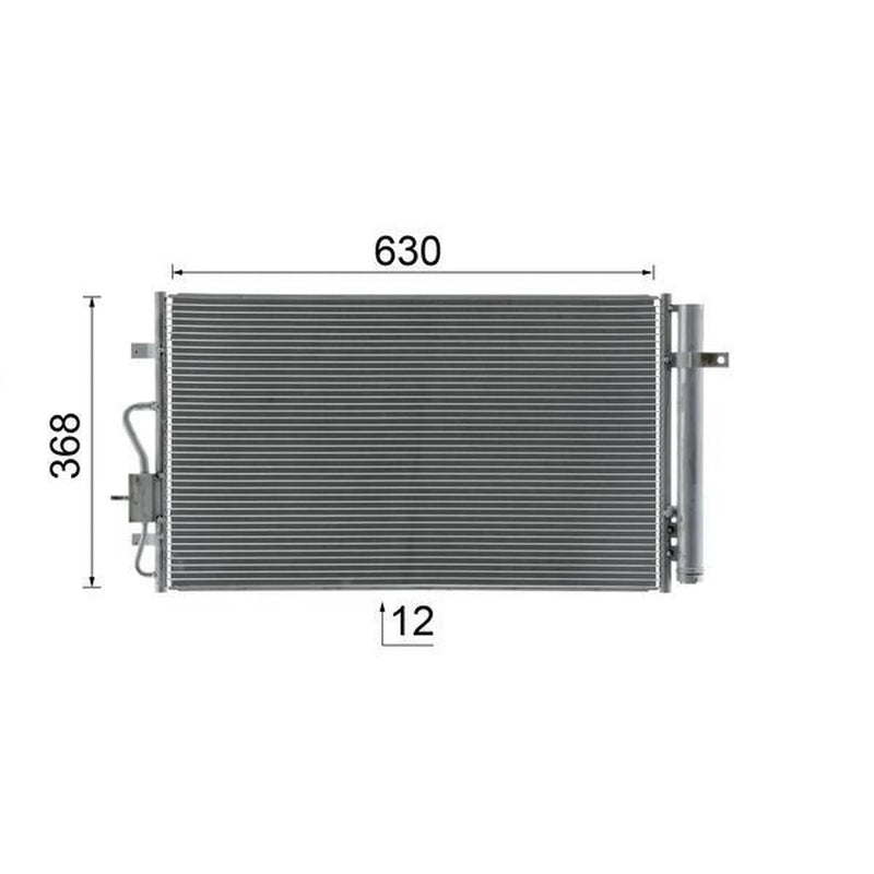 Mahle Air Conditioning Condenser AC 1053 000S