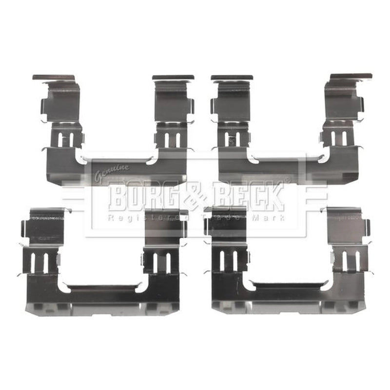 Borg & Beck Brake Pad Accessory Fitting Kit Front BBK1582