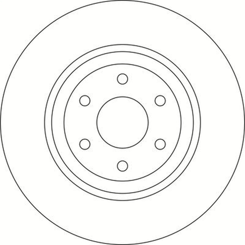 Abtex 2 x Vented Front Brake Discs BD1469V