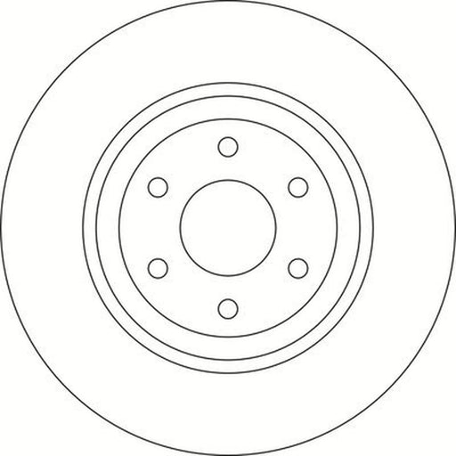 Abtex 2 x Vented Front Brake Discs BD1469V