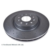 Blue Print 2 x Internally Vented Front Brake Discs ADJ134355