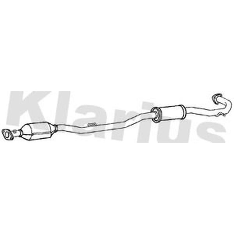 Klarius Catalyst Type Approved With Pipe 312502