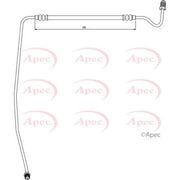 Apec Brake Hydraulic Hose Line Rear Right HOS4065