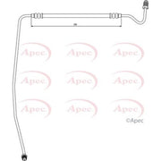 Apec Brake Hydraulic Hose Line Rear Right HOS4065
