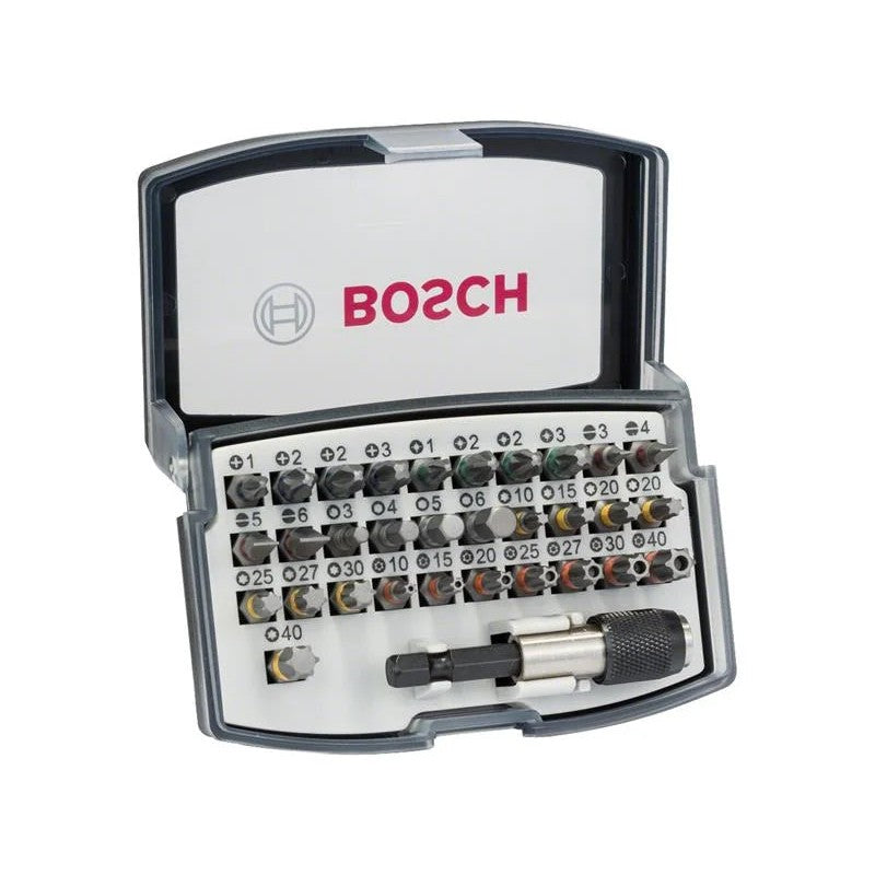 Bosch Powertool Accessories Professional Extra Hard Screwdriver Set, 32 Piece