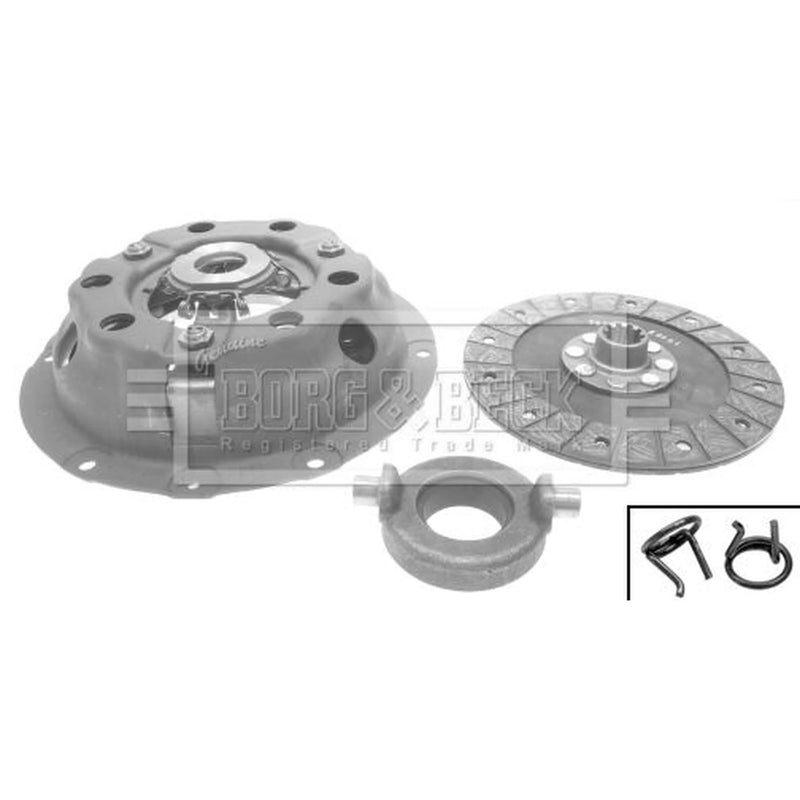 Borg & Beck Clutch Kit Set 3pc 200mm HK9697