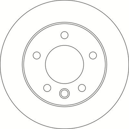 Abtex 2 x Vented Front Brake Discs BD1845V