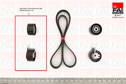 FAI Timing Belt Kit with Rollers