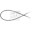 Febi Handbrake Cable Left Rear 34394