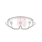 Apec Front Brake Pad Set PAD2334