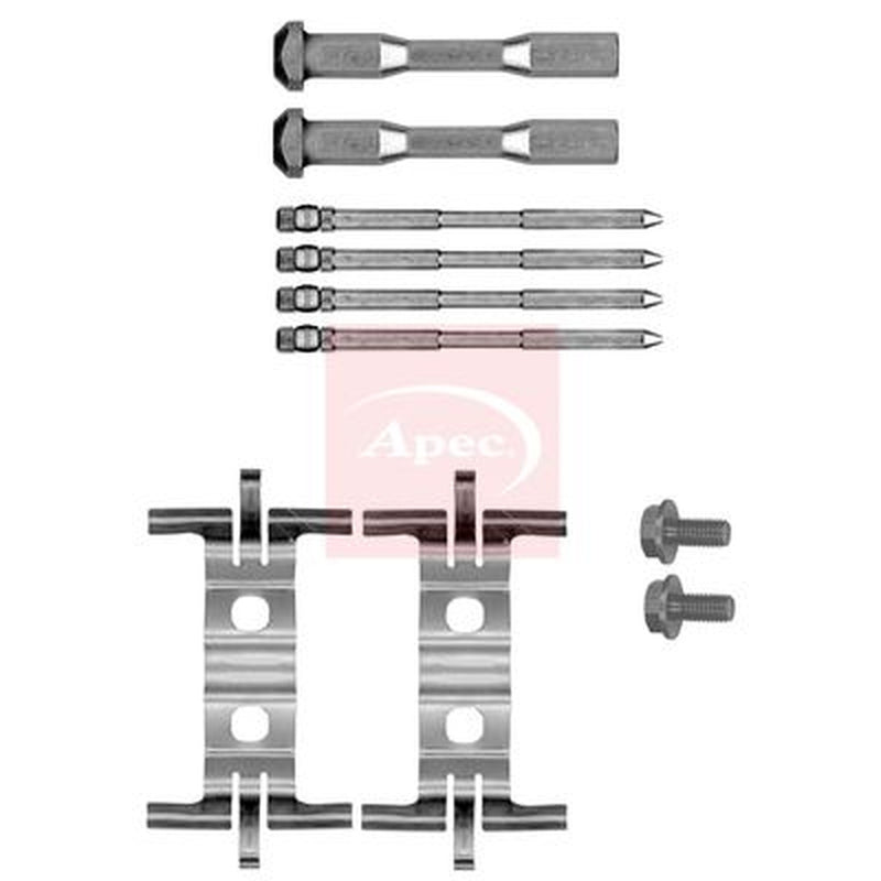 Apec Brake Pad Accessory Fitting Kit Front KIT1623