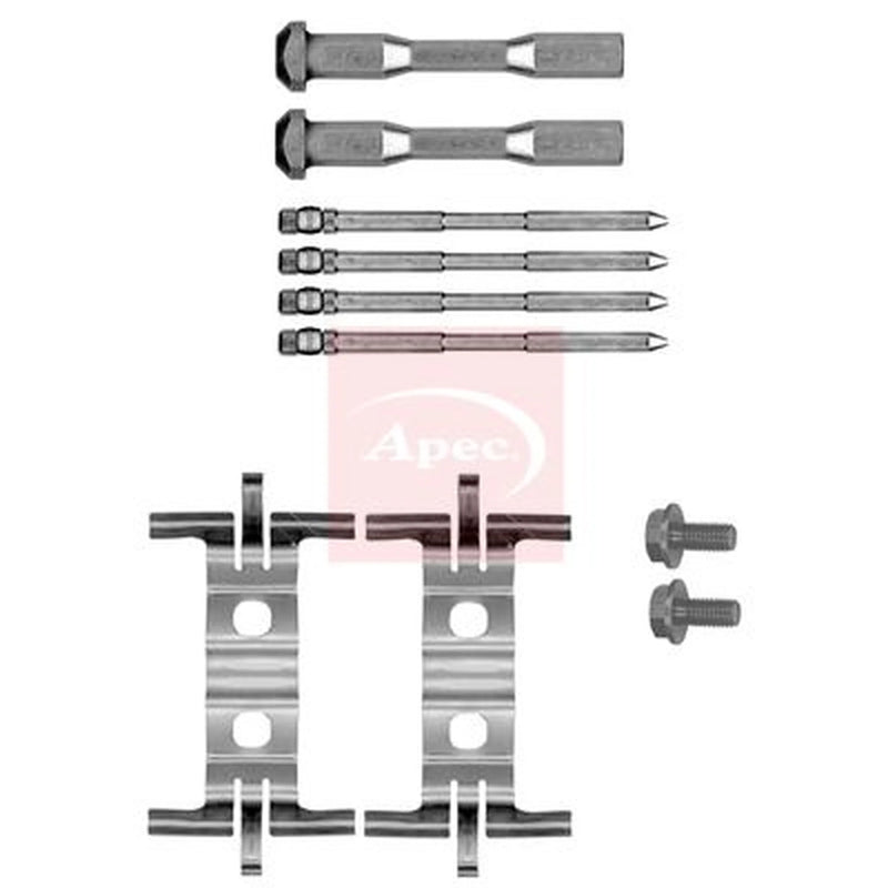 Apec Brake Pad Accessory Fitting Kit Front KIT1623