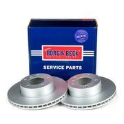 Borg & Beck 2 x Vented Front Brake Discs BBD4471