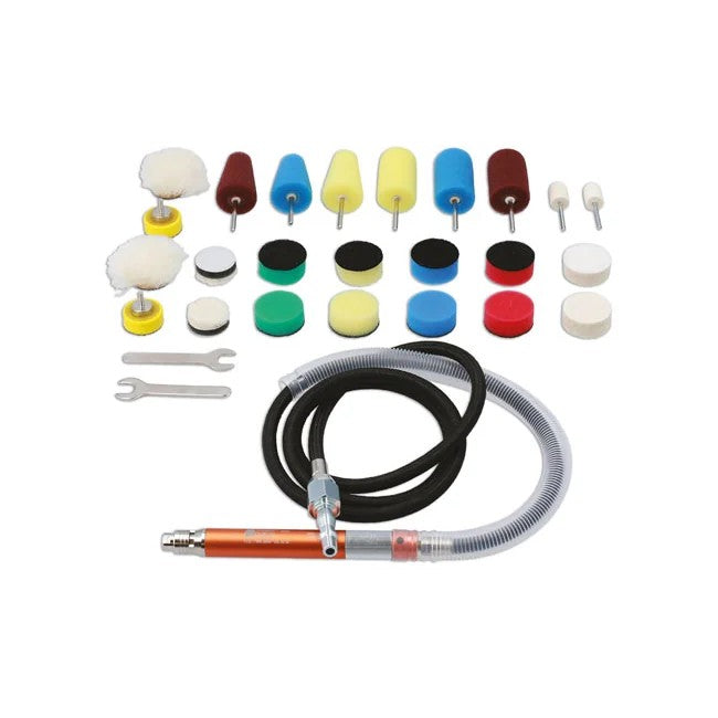 Power-TEC Pneumatic Detail Polishing Tool Kit - PPL