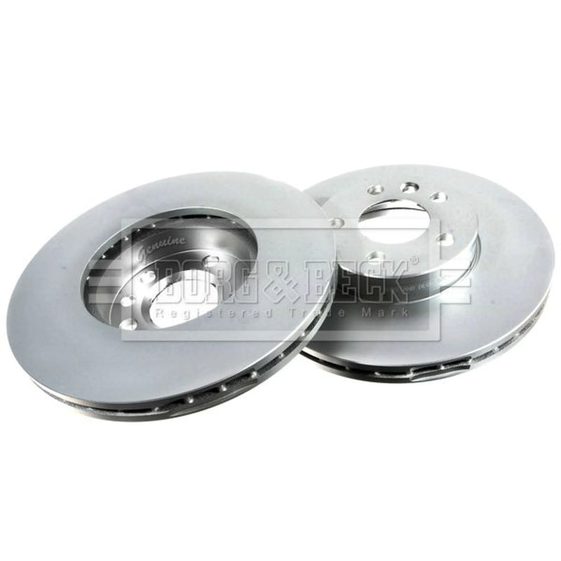 Borg & Beck 2 x Vented Front Brake Discs BBD4250