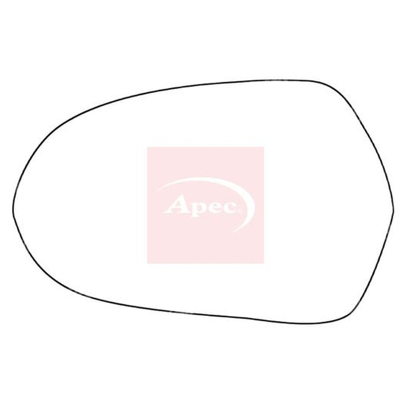 Apec Exterior Wing Mirror Glass Left AMS2083