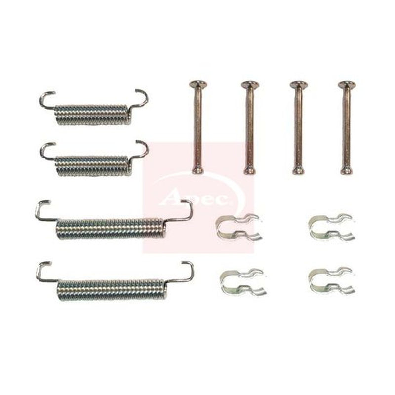 Apec Parking Brake Shoe Accessory Kit Rear KIT998