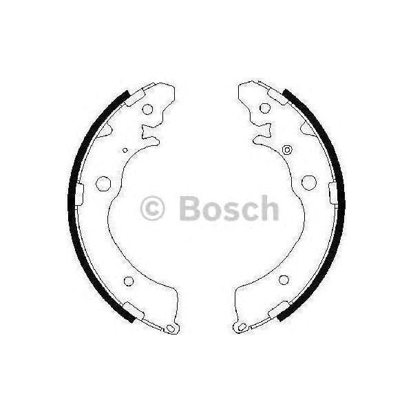 Genuine Bosch Brake Shoe Bs690 Fits Suzuki Jimny Vvt - 1.3 - 00- 0986487440 Bosch  - Town Parts