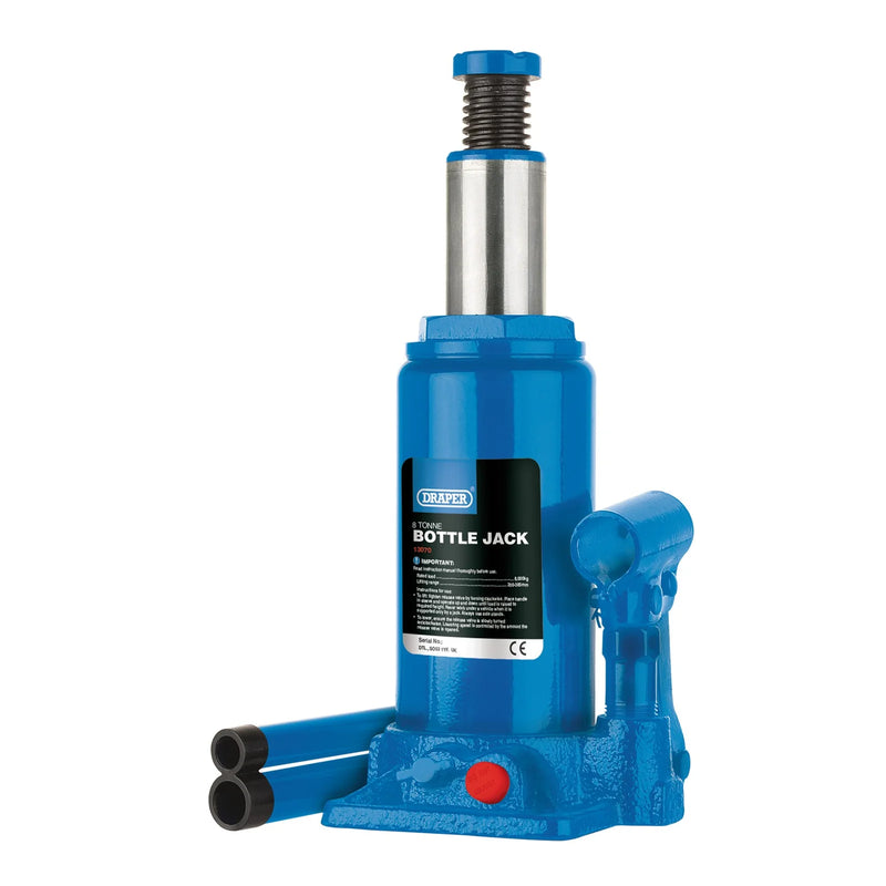 Draper Hydraulic Bottle Jack - Various Capacities Available