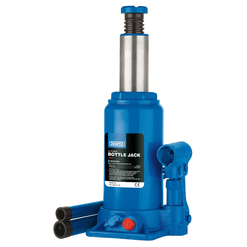 Draper Hydraulic Bottle Jack - Various Capacities Available