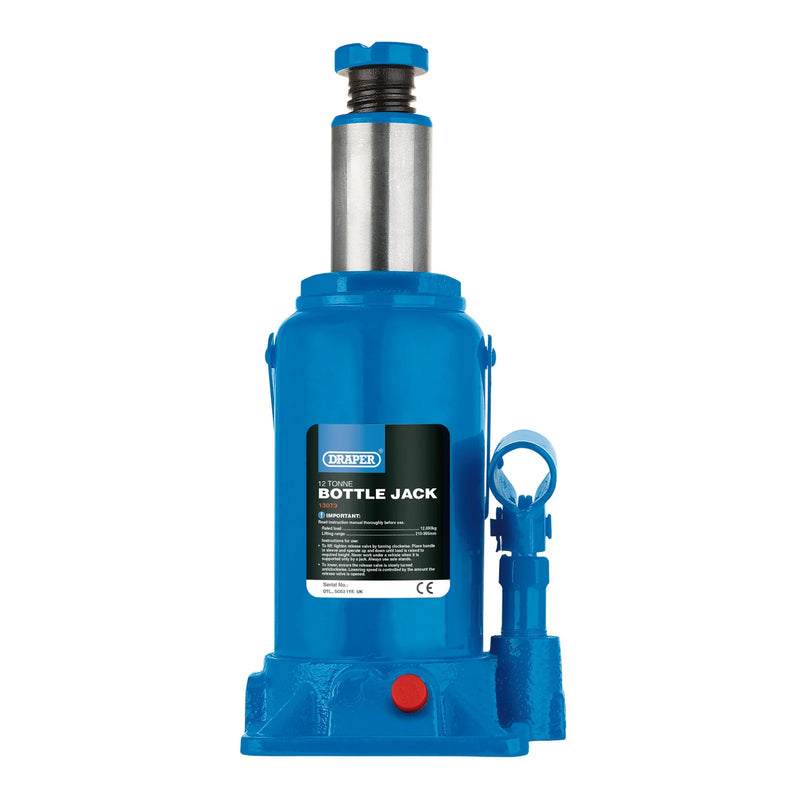 Draper Hydraulic Bottle Jack - Various Capacities Available