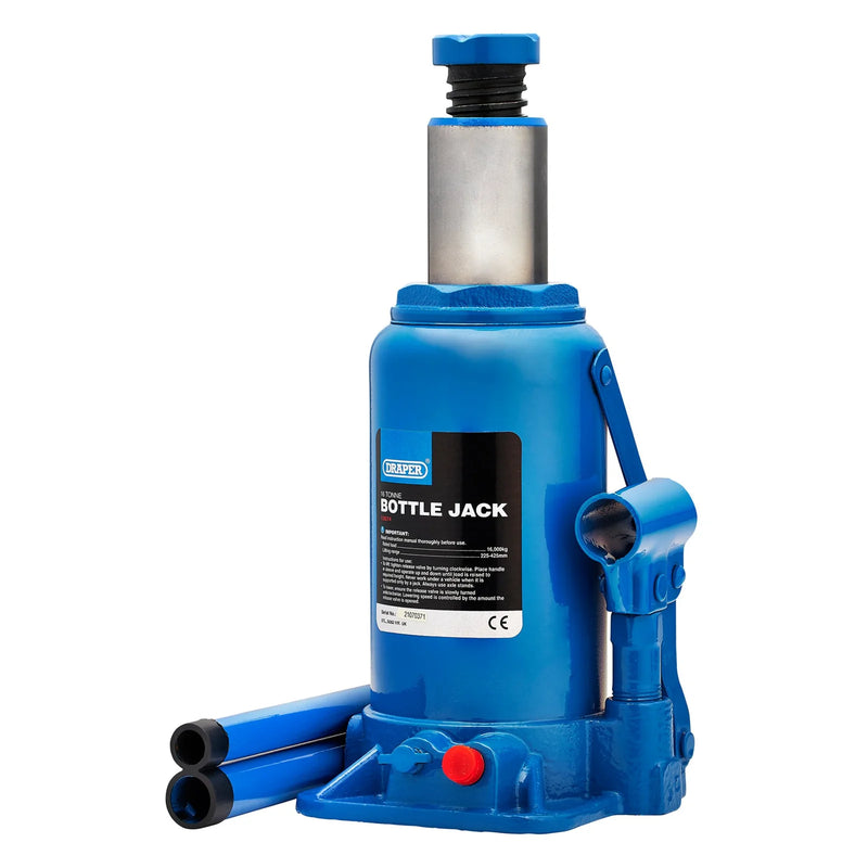 Draper Hydraulic Bottle Jack - Various Capacities Available
