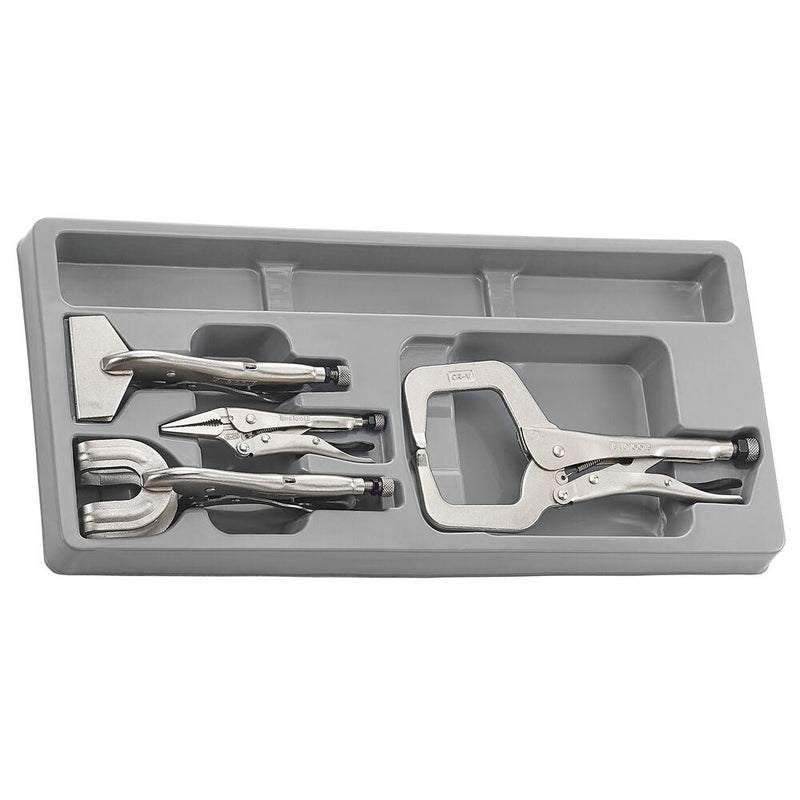 Teng Tools Power Grip Plier Set TT4 4 Pieces