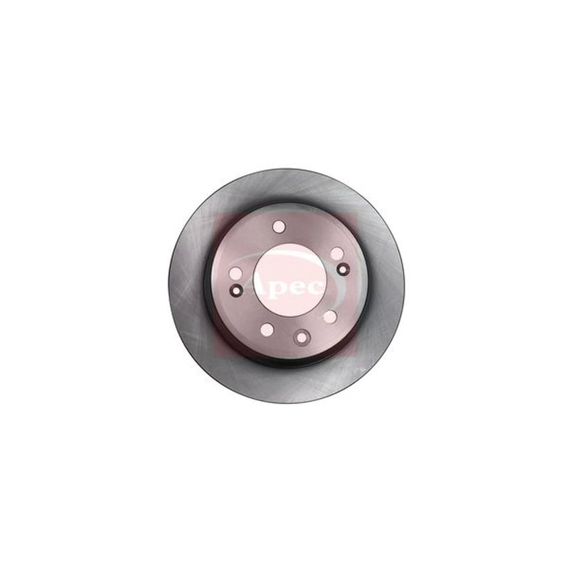 Apec 2 x Solid Rear Brake Discs DSK2672