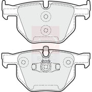 Apec Rear Brake Pad Set PD3338