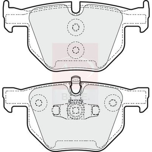 Apec Rear Brake Pad Set PD3338
