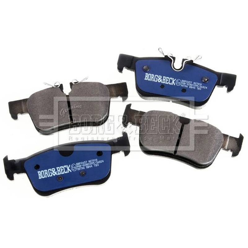 Borg & Beck 4 x Rear Brake Pad Set BBP2657
