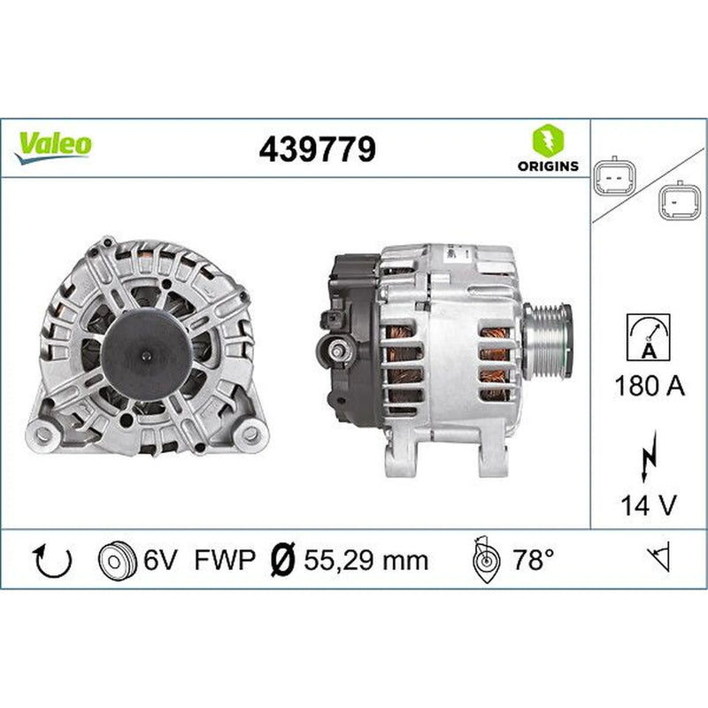 Valeo Car Alternator 12V 439779