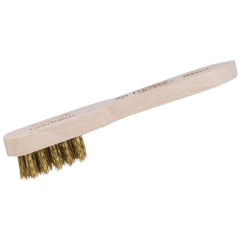 Draper Spark Plug Cleaning Brush 150mm Brass Fill