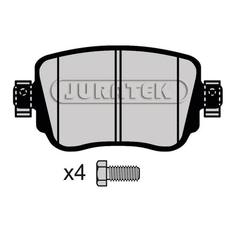 Juratek Rear Brake Pad Set JCP4485