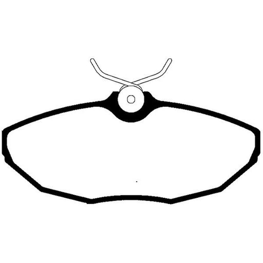 Abtex Rear Brake Pad Set PLU3792