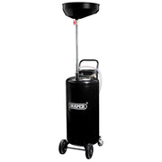 Draper Gravity Oil Drainer 90L with Adjustable Drain Pan
