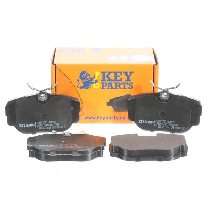 Key Parts 4 x Rear Brake Pad Set KBP1507