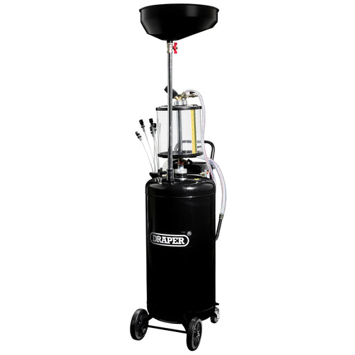 Draper Suction Oil Drainer 90L with Inspection Chamber