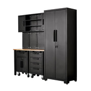 Draper Garage Workstation with Roller Cabinets - Steel Storage Unit