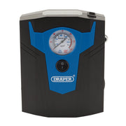 Draper 12V Analogue Tyre Inflator with LED Worklight