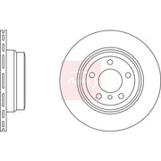 Apec 2 x Vented Rear Brake Discs DSK2601