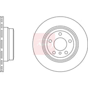 Apec 2 x Vented Rear Brake Discs DSK2601