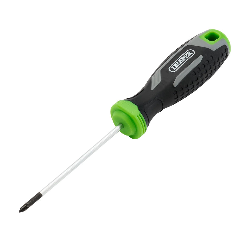 Draper Pozi Soft Grip Screwdriver PZ0 x 75mm