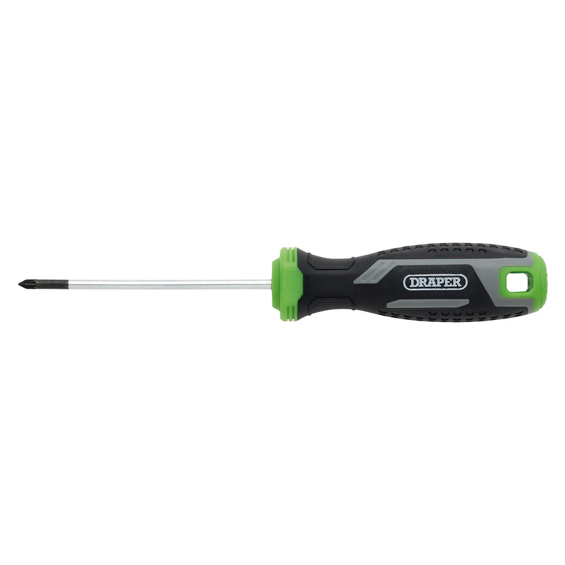 Draper Pozi Soft Grip Screwdriver PZ0 x 75mm