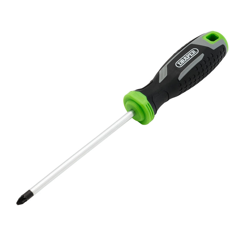 Draper Screwdriver, Pozi Soft Grip, PZ2, Multiple Lengths Available