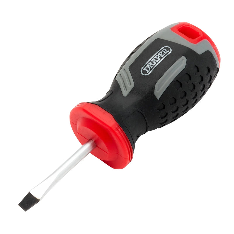 Draper Slotted Soft Grip Screwdriver, Model 200/SL
