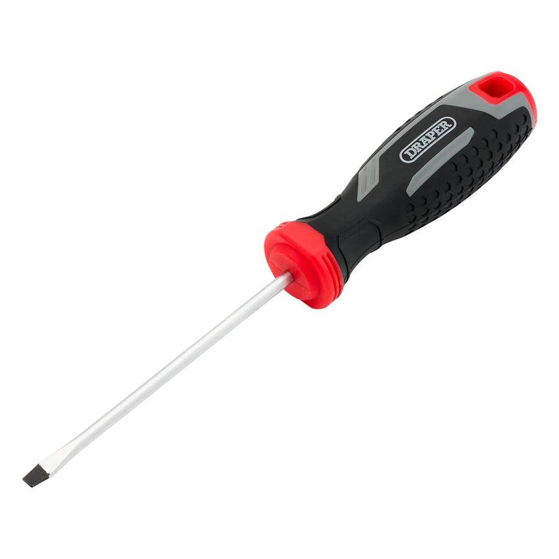 Draper Slotted Soft Grip Screwdriver, Model 200/SL