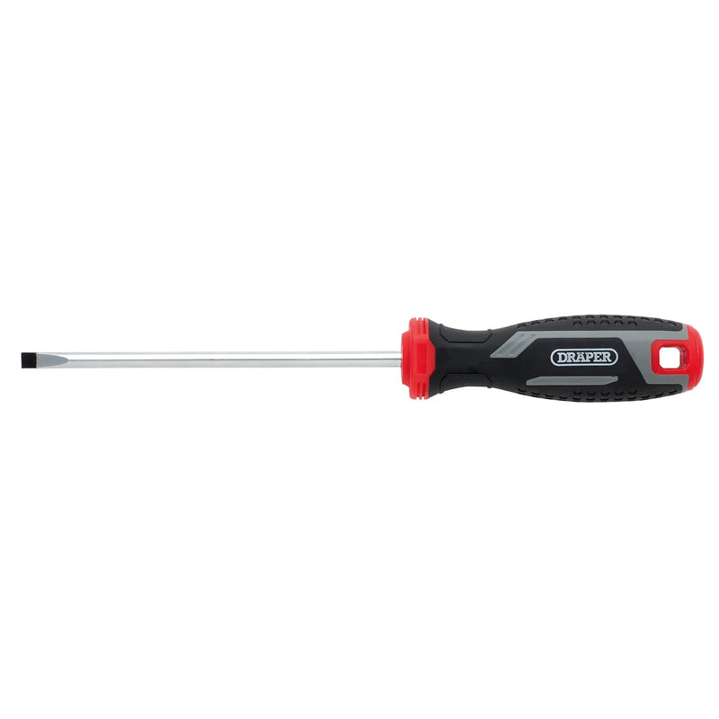 Draper Slotted Screwdriver 5.5mm x 125mm Soft Grip