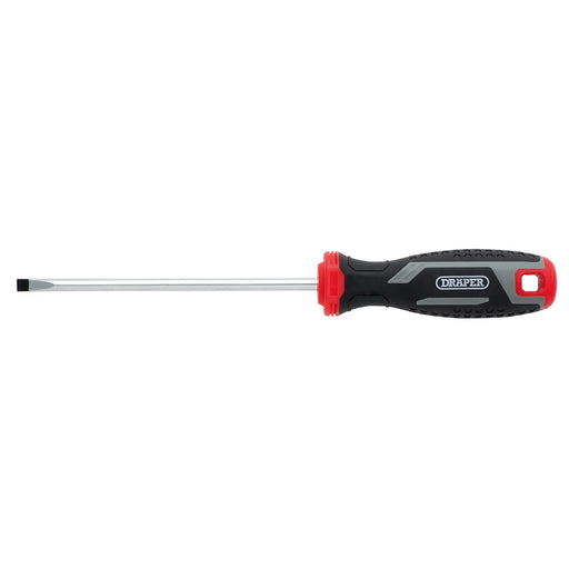 Draper Slotted Screwdriver 5.5mm x 125mm Soft Grip